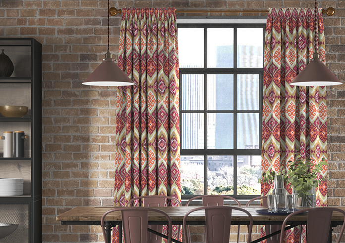 Navajo, Salsa - Made to Measure Curtains - Image 3